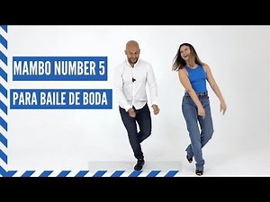 Baile divertido de boda, primeros pasos