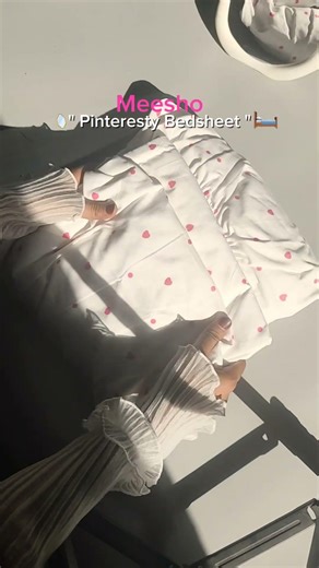 Meesho pinteresty bedsheet find 🫶🏻✨