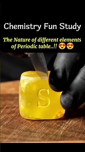 Wonderful demonstration for the Periodic elements.. 😍🙌❤️#chemistry #periodictable #elements