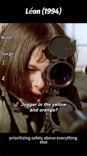 Léon: The Professional (1994) | Léon Begins Teaching Mathilda the Basics of Marksmanship