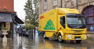 DHL orders large fleet of electric trucks from Volvo