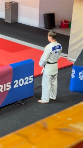 WK KATA PARIJS• KATAME-NO-KATA JUNIOREN• Een prachtig kata van Quinty en Kimi🤩 #katateamnl🇳🇱 | Nationale Wedstrijd Kata Commissie Judo - JBN