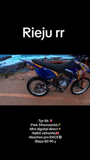 Rieju RR Custom Build: TPR 86, MVT Digital Direct