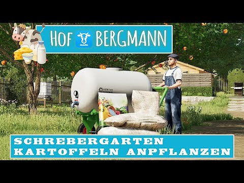 LS22 HOF BERGMANN [Tutorial]: Schrebergarten Kartoffeln anpflanzen | FARMING SIMULATOR 22