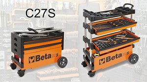 Video2015 #3 C27S - Carrello portautensili richiudibile in azione! C27S - Folding Tool Trolley in Action! https://www.youtube.com/watch?v=rtE8uViZxSY | Beta Utensili