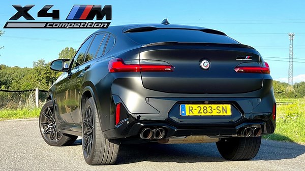 2024 BMW X4M Competition LCI | Autobahn Review + Topsnelheid POV Rit