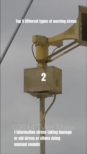 Top 5 Different Types of warning sirens