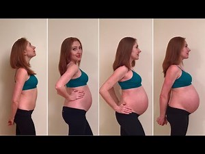 Pregnancy Time Lapse - 300 photos in 2 mins