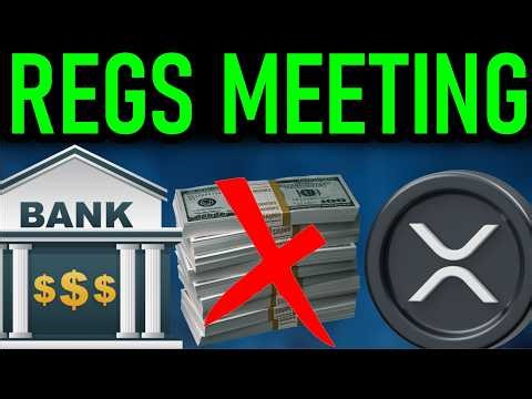 🚨XRP GOLDMANs BUYING 🚨BANKING MEETING UPDATE🚨