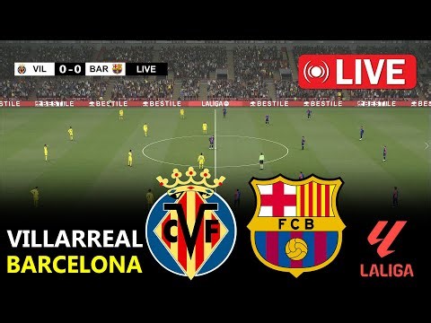 Villarreal vs Barcelona | La Liga 2025/26 | Full Match Streaming | PES 21 Simulation
