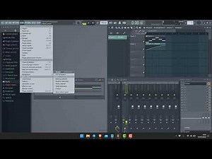 Fl studio - How to arrange windows (Arrange windows)