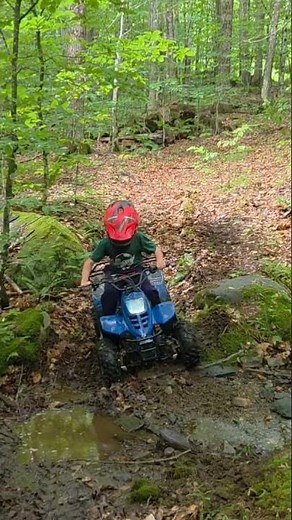 Can this 110CC Xpro Chinese ATV 4 wheeler go up on 3 wheels?