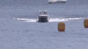 First timer, Michael Joseph Landon Hall at The Shootout in a 32 Sunsation Center Console hitting 76mph! | Performance Boat Center