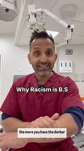 Dr Amir Khan GP MBChB(hons)MRCGP DCH DRCOG DipDiab PGCE on Instagram: "The idea that one race is better than another is complete BS, most of us know this (but sadly not all). The idea of race is a man made concept to try form a hierarchy of races, it’s crap But the evolution of skin colour does have biological merit and is a careful balancing act between sun protection and vitamin D Hope this reel is useful xx #skincolour #racism #doctoramir #doctoramirkhan"
