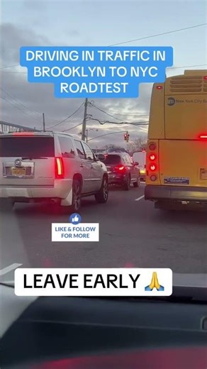 HOW LATE DMV EXAMINER LET YOU TAKE ROADTEST IN BROOKLYN #brooklyndrivingschool #nycroadtest #fyi