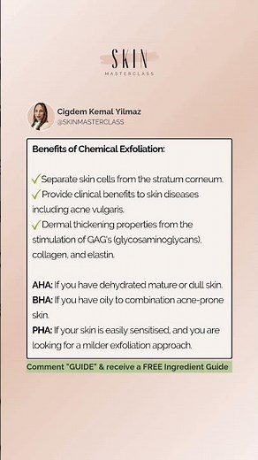 The difference between AHA/BHA/PHA ❣️