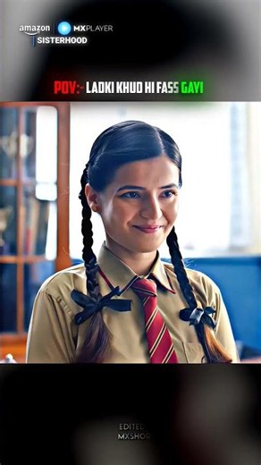 Ldki khud hi fass gayi 😂🔥 #funnymemes ##memes #viralvideos #youtubeshorts #sisterhood