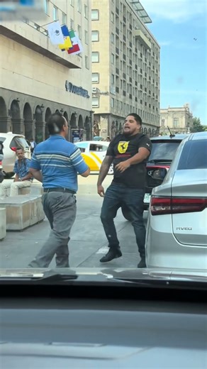 Suddenly he lost his bravery!!!