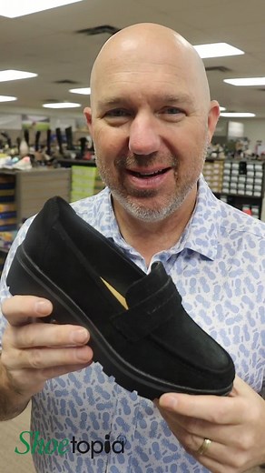 Slide into classic comfort with the Clarks Loafer, designed for effortless style and all-day wear. Perfect for the office or a relaxed weekend. Watch as Pete highlights why these loafers are a staple in any wardrobe. #ClarksComfort #TimelessStyle #LoaferLife | Shoetopia Footwear | Facebook