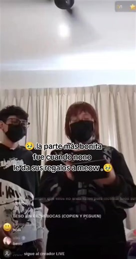 lo admito meow y nono q linda pareja 😭😭😭😭#live #tantiernos #meow @[🐾] 𝑴𝒆𝒐𝒘 ˎˊ˗ ༉ @💜Nono💜