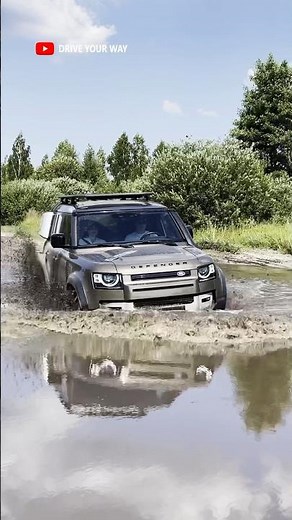 Defender off road fun - watch the full video of big off road test drive on our channel!