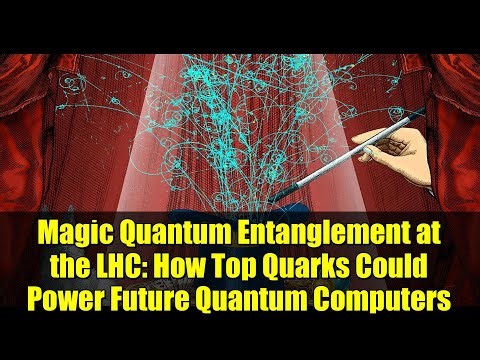 Magic Quantum Entanglement at the LHC: How Top Quarks Could Power Future Quantum Computers