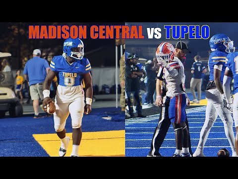 HIGH SCHOOL FOOTBALL | MISSISSIPPI | #1 TUPELO vs #5 MADISON CENTRAL | A BIG TIME COMEBACK!