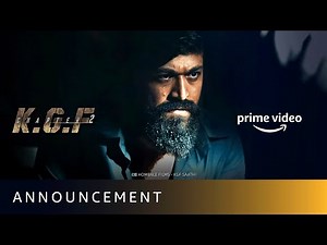 K.G.F Chapter 2 - Announcement | Yash, Sanjay Dutt, Raveena Tandon | Amazon Prime Video