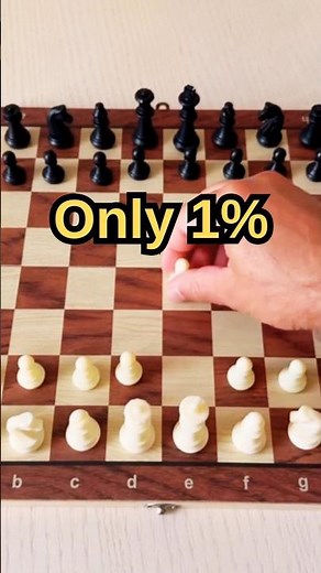 Only 1% of Players Know This Chess Opening Trap! ♟️🔥#pov