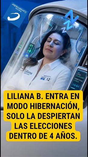 LILIANA BENAVIDES ENTRA EN MODO HIBERNACIÓN, SOLO LA DESPIERTAN LAS ELECCIONES DENTRO DE 4 AÑOS. . #LilianaBenavides #PartidoConservador #LosVientosDelSur #Viral