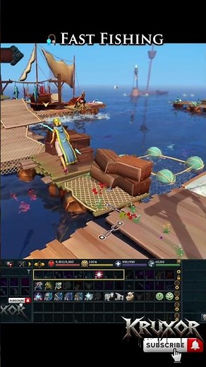 Fast Fishing in #rs3