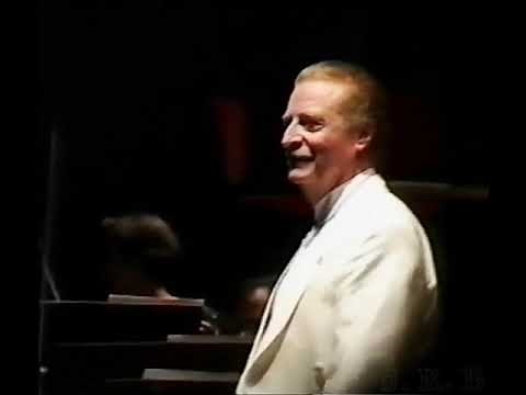 Recital extraordinario del Maestro Alfredo Kraus en Turín (1994)