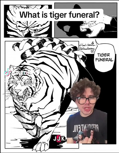 What is tiger funeral??? #retrojo #jjk #jujutsukaisen #anime #tigerfuneral