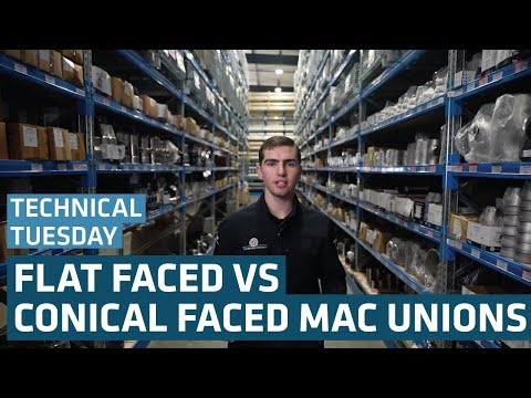 Flat Faced vs Conical Faced Mac Unions | Technical Tuesday