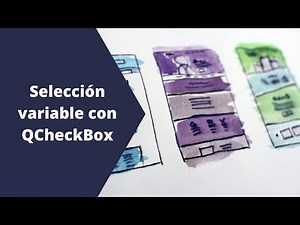 Selección variable con QCheckBox | Interfaces gráficas con PyQt5