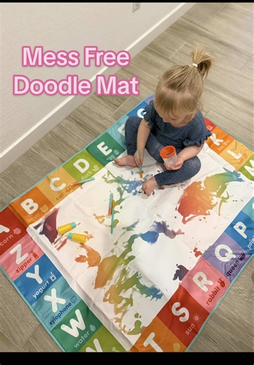 Mess Free Doodle Mat for Creative Toddlers