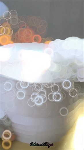 Elegant White & Gold Birthday Cake 🎂✨ | Satisfying Cake Decorating #Shorts