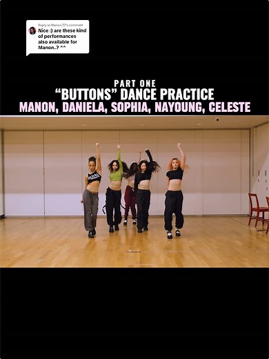 Dance Practice for 'Buttons' by Katseye Academy