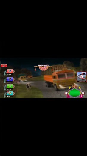 Indian lorry truck delivering products