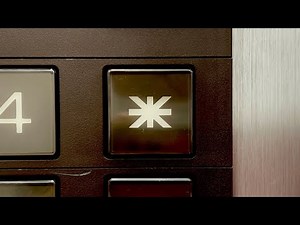 謎の＊階⁉︎ 珍しい三菱エレベーター