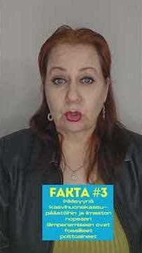 3 faktaa ilmastonmuutoksesta #ilmasto