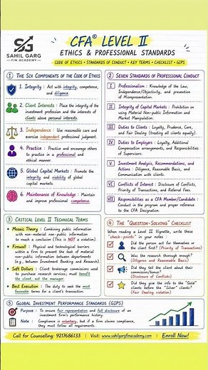 CFA Level 2 Ethics & Professional Standards | Complete One Shot Revision 2026