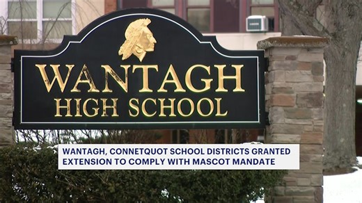 Wantagh, Connetquot school districts granted extension to comply with mascot mandate