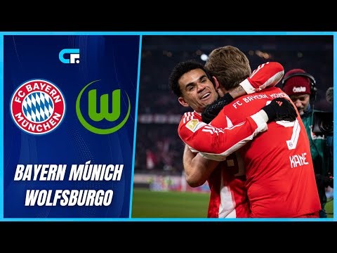 ✅ ¡EL BAYERN MUNICH de LUCHO DÍAZ APLASTÓ 8 a 1 a WOLSFBURGO!