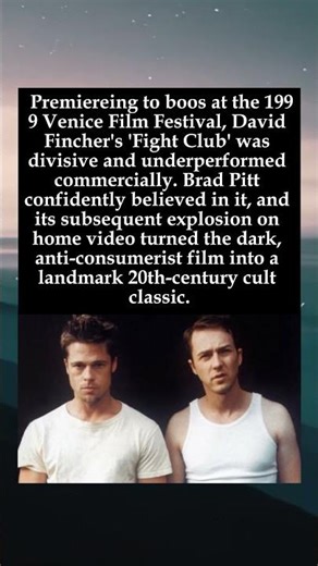 From Festival Rejection to Cult Triumph The Unlikely Rise of 'Fight Club'