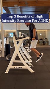 Top 3 Benefits of High Intensity Exercise in ADHD 1. Improved Dopamine Regulation: - Role: High-intensity exercise stimulates the release of neurotransmitters like dopamine, which plays a crucial role in attention, motivation, and executive function. - Benefits: Enhancing dopamine regulation can improve focus, reduce impulsivity, and support better cognitive performance, which are areas often affected in ADHD. 2. Enhanced Cognitive Function: - Role: High-intensity exercise increases blood flow a