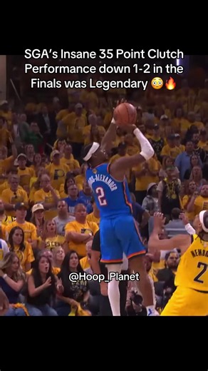 2025 Playoff SGA was moving different 😮‍💨🔥 #nbabasketball #shaigilgeousalexander #hoopplanet