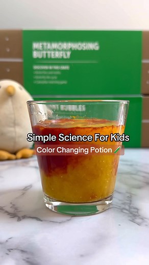 Combine science and a little bit of ✨magic✨ for this fun science activity that kids and parents will both love! ✏️ Supplies: - A glass - Water - Turmeric - Powdered dish soap - Vinegar - Measuring cups/spoons 👉 Steps: 1. Add 1/2 cup of water to a glass 2. Pour and mix turmeric into the water 3. Take a minute to notice what color your mixture is 4. Now add in 1/4 tbsp of powdered dish soap 5. Take a look at the color now! It should’ve turned red. 6. To return it to yellow, add 1/4 cup of vinegar