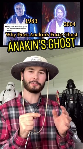 Anakin's Force Ghost: A Representation of His True Self