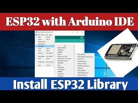 How to install ESP32 in Arduino IDE